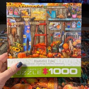 Eurographics 1000 Piece Puzzle – Harvest Time (Missing 2 Pieces)